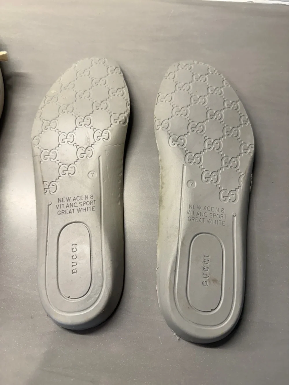 Gucci Leather Ace Snake shoes. Embroidery mens 8.5 - Picture 10 of 12